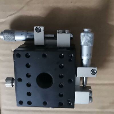 拆机日本西格玛60x60mm台面XY轴精密微调平台 12