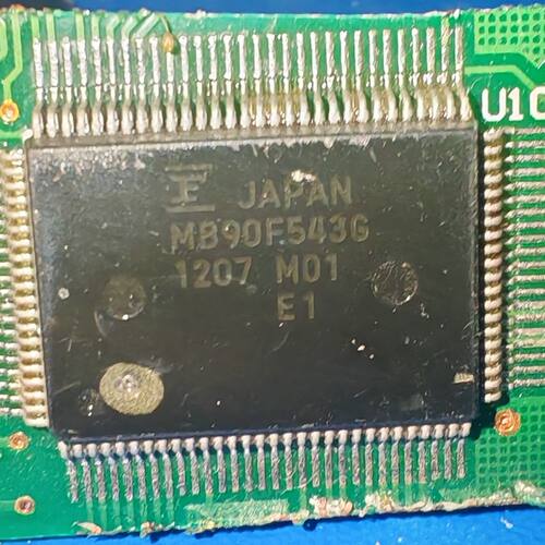 MB90F543G芯片带板