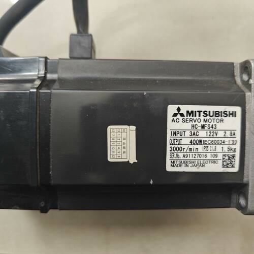 伺服电机HC-MFS43输入电压3AC122V2