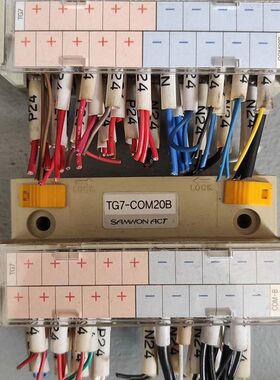 韩国SAMWON ACT端子排 TG7-COM20B 拆机件