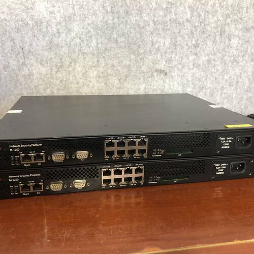 McAfee M-1250 防火墙 成色如图有两台