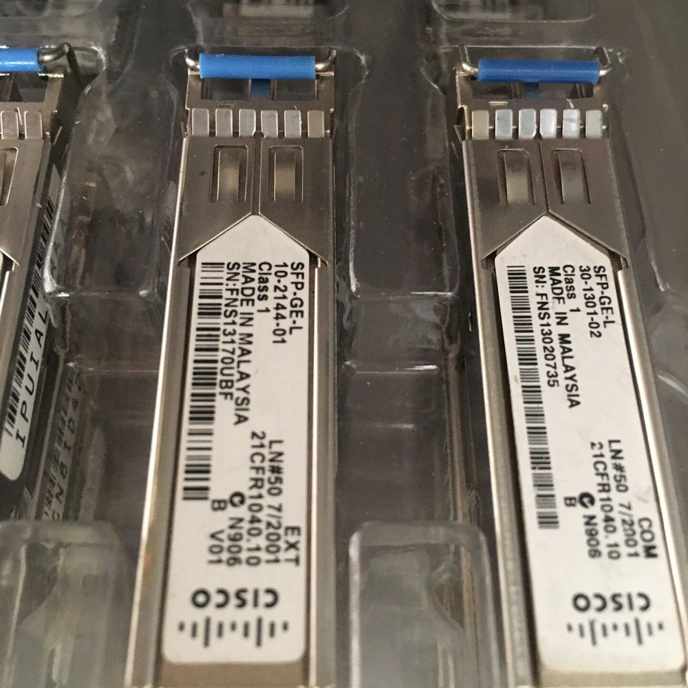 CISCO拆机千兆单模光模块GLC-LH-SMSFP