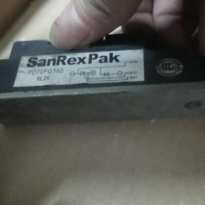 【捡漏好物】SanRexPak PD70FG160 功率模块
