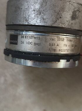 BINDER电磁刹车 86 61107H15 24VDC 0