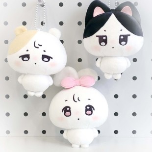 BABYRING糖豆甜三角古早感10cm可爱毛绒娃娃挂件玩偶书包钥匙挂饰