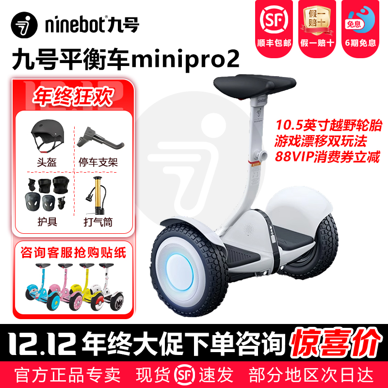 九号成人平衡车Ninebot