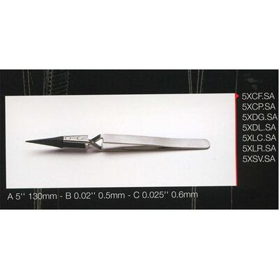 瑞士ideal-tek ESD防静电镊子5XCF.SA