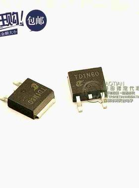 桥田|N沟道场效应管 TD1N60 1A/600V/11.5欧/30W TO-252 (10只)