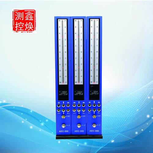 上海鑫焕AEC-300数显气动量仪多通道数显气电量仪电感式电子柱