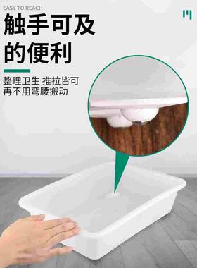 保联万向轮底托迷你滑轮底座滚珠脚轮家具移动茶几托盘粘贴小滚轮