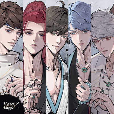 无限王者团墨染系列同人周边