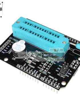 【创客风暴】AVR ISP Shield烧写Bootloader编程器 UNO R3扩展板