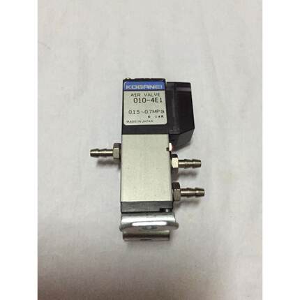 进口日本 KOGANEI小金井直流电磁阀12VDC 010-4E1 0.15~0.7MPa