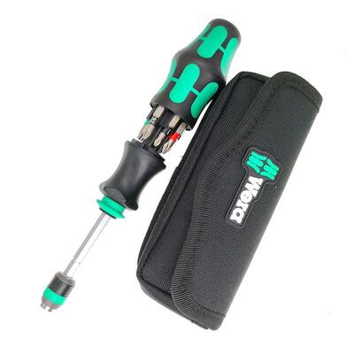 德国维拉WERA 便携伸缩螺丝批套装KK20 FINDER内置十一字批头