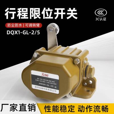 DQX1-GL2/5 系列 重型 限位开关 耐高温 钢铁焦化厂矿山行程开关