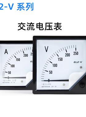 6L2-V 指针式 电流表 电压表 450V 250V 500V 300V 6C2-V特价现货