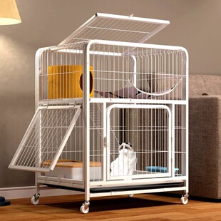 猫笼子方管猫笼三层四层猫别墅猫舍猫房子猫咪繁殖铁质笼厂家直销