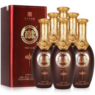 白水杜康福酒浓香型白酒42度/52度500ml*6瓶整箱礼盒纯粮食酒送礼