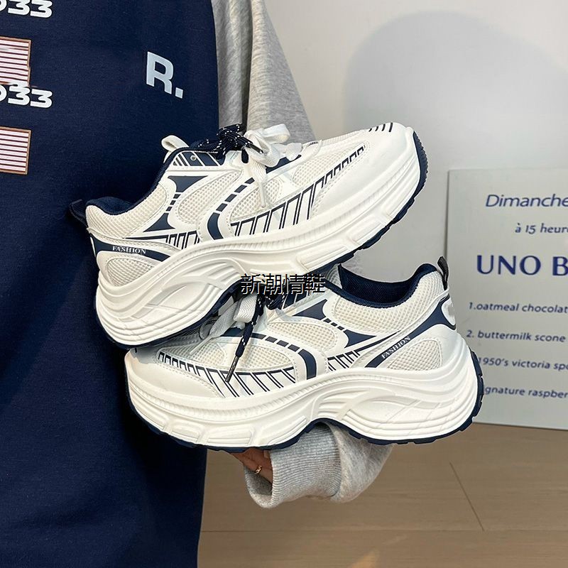 情荐潮流学生厚底老爹鞋