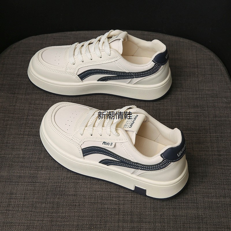 情荐潮流小白鞋女款2025