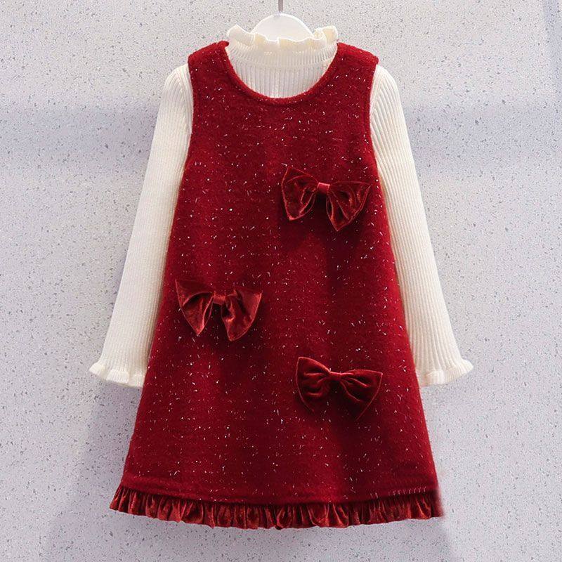 2026情荐潮流女童拜年服红色裙子套装秋冬款2025洋气儿童喜庆新年,童装/婴儿装/亲子装,儿童运动套装,淘宝优惠券,粉丝福利购,淘宝优惠卷