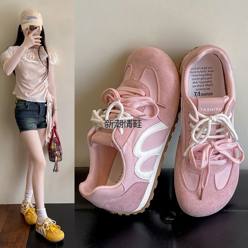 情荐潮流2025小白鞋女冬