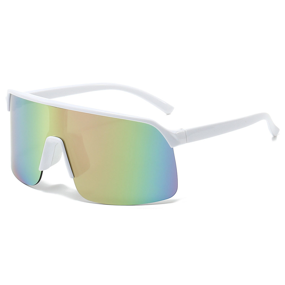 日本george melis户外运动骑行炫彩太阳镜男新款自行车墨镜防风