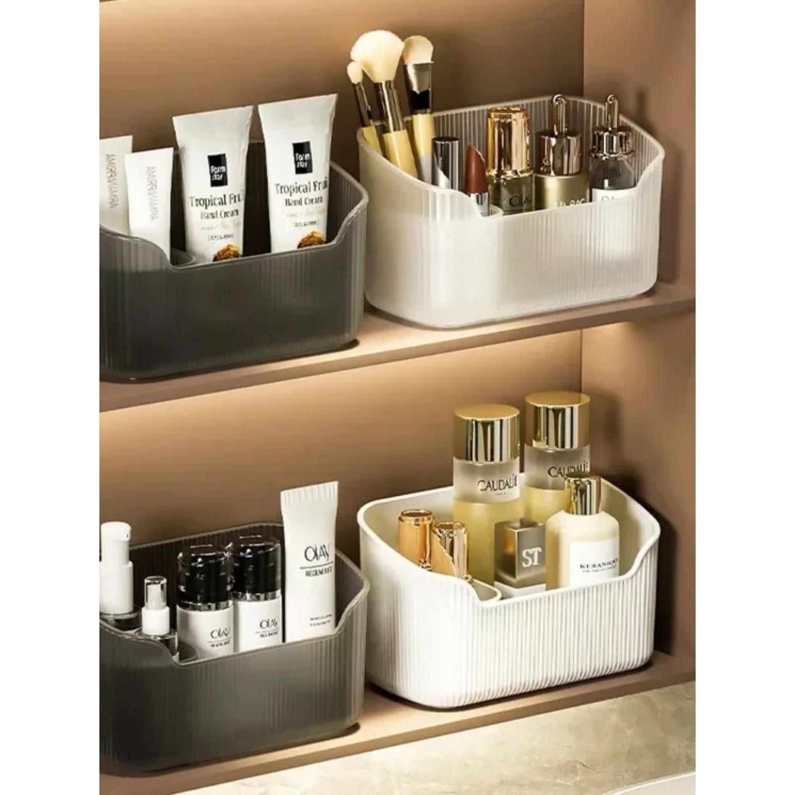 哑光化妆品组织者浴室卧室桌面存储博