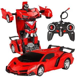 Remote control toy car Children's Toys Deformation toy c