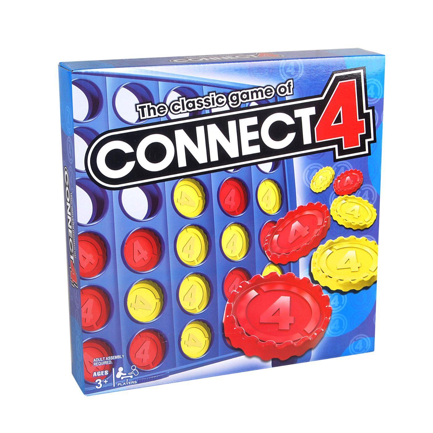 Connect 4 Classic Grid 4 in a Row Strategy Board Games toys