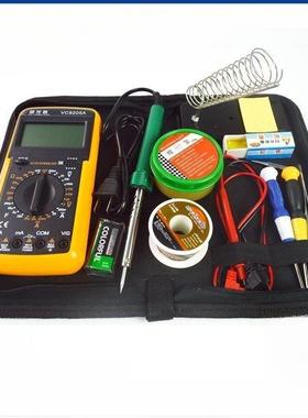 Household multimeter pens diital display with tool kit