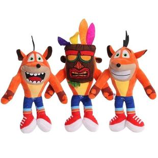 26cm Crash Bandicoot Plush Stuffed Toys Crazy Trilogy Series