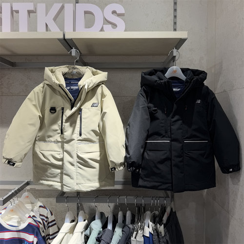 NB26冬男女童户外三防厚羽绒服