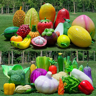 户外雕塑仿真水果蔬菜创意装饰农场植物生态园摆件庄园林景观造景