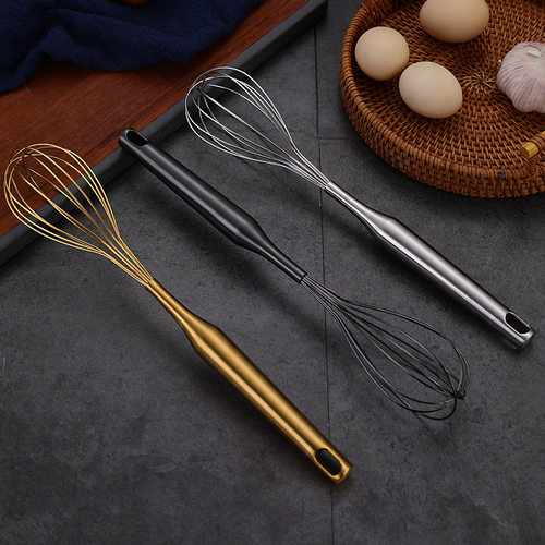 岛奇304不锈钢打蛋器厨房烘焙工具搅拌器家用蛋液奶油手动打发器