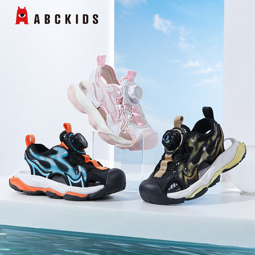 Abckids童鞋夏季包头凉鞋