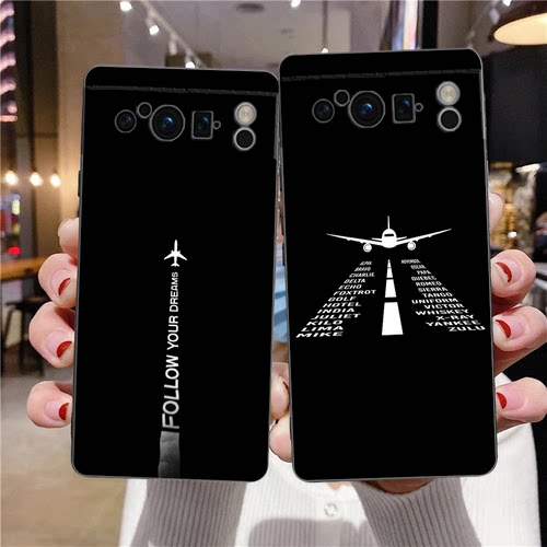 创意飞机10pro适用谷歌Google Pixel 9 Pro XL手机壳8A保护套7高级感 跨境