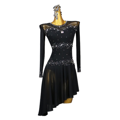 2026新款服装舞蹈表演比赛连衣裙