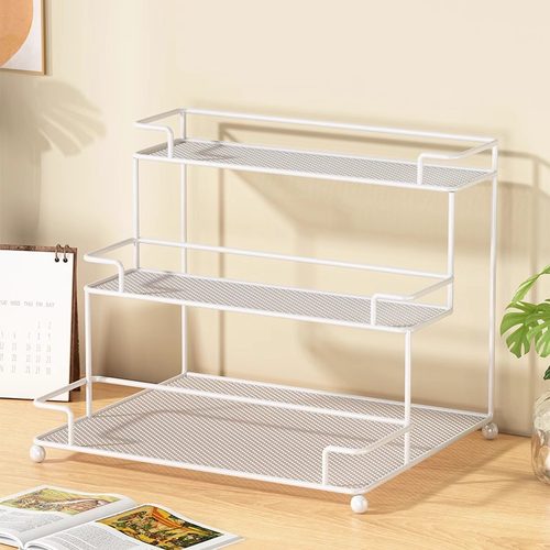 办公室桌面置物架桌面收纳盒桌上多层收纳架工位办公文具大全