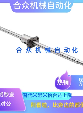 替代上隆BSWE0802/BSWE1002-L100~380精密滚珠丝杆套装滑台丝杠