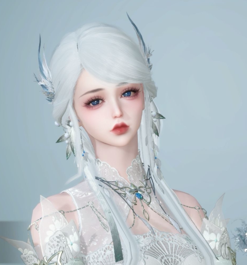 逆水寒手游03素问碎梦九灵全职业通用女号捏脸数据妩媚温柔御姐