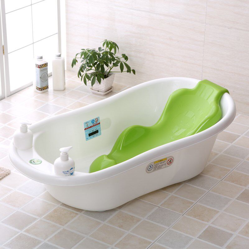 4-5-6岁儿童排水大号椅子洗澡盆洗浴白生儿全身架子小孩子