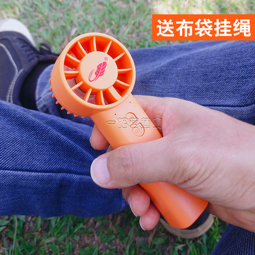共田f50新款手持小风扇大风力21700充电电池便携口袋桌面静音迷你