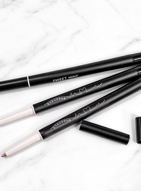 《唇线笔C1pn008-双头带唇刷唇线笔勾勒唇型口红笔唇部上妆用初学