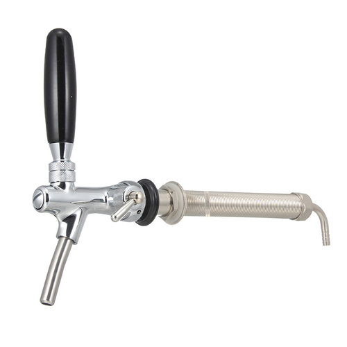 25cm酒墙接管G5/8标准螺纹精酿酒吧清吧啤酒墙安装管路龙头零部件