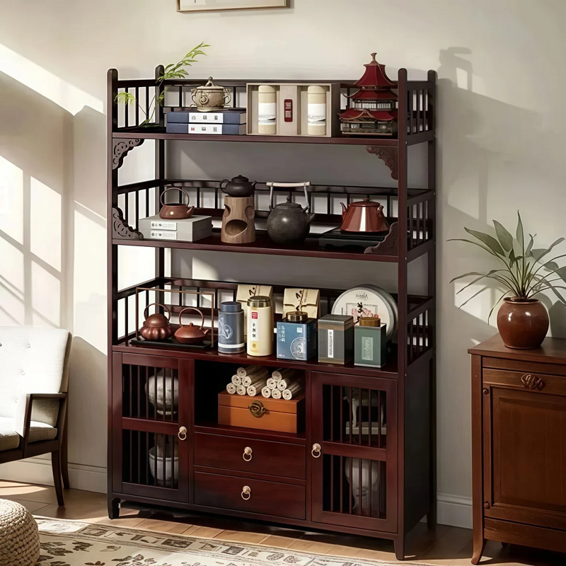 边几客厅沙发边柜侧柜新中式茶水柜家用多宝阁2025新款收纳置物架,住宅家具,角几/边几,淘宝优惠券,粉丝福利购,淘宝优惠卷