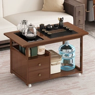 Bàn Trà 2024 Mẫu Mới Phòng Khách Bàn Cà Phê Không Gỗ Hộ Gia Đình Nhỏ Bàn Trà Căn Hộ Nhỏ Ban Công Trà Xe Đẩy tủ Trà Di Động bàn trà đẹp