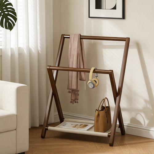 折叠落地床尾放衣服神器简约小型