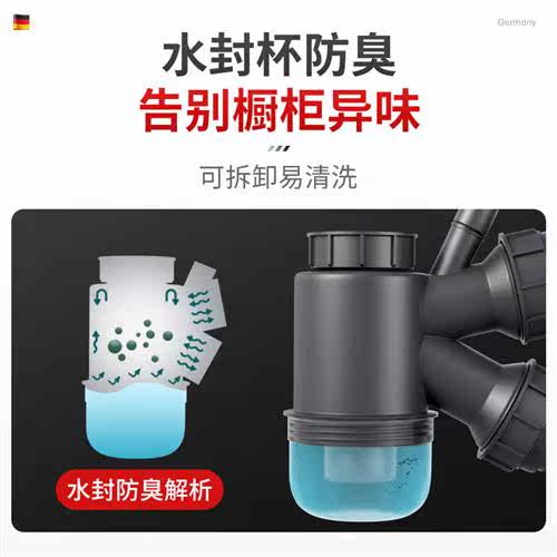 起点如日(QIDIANRURI)厨房洗菜盆下水管配件水槽下水器套装下水属于什么档次？
