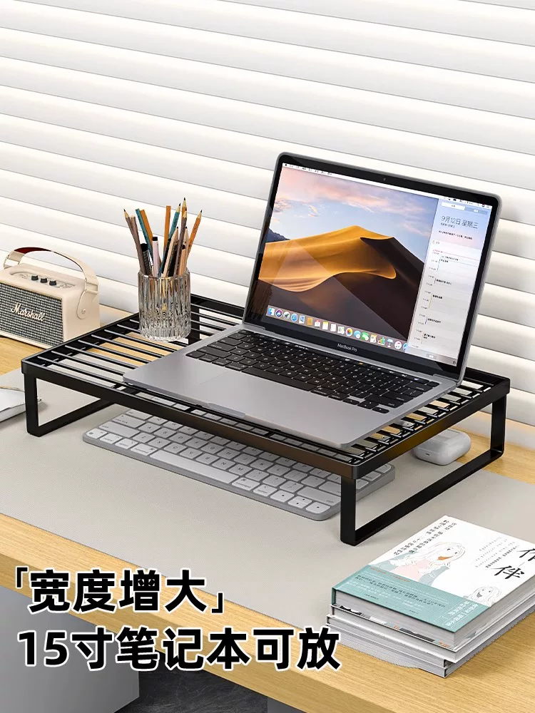 Laptop, tubing, table support frame, LCD display